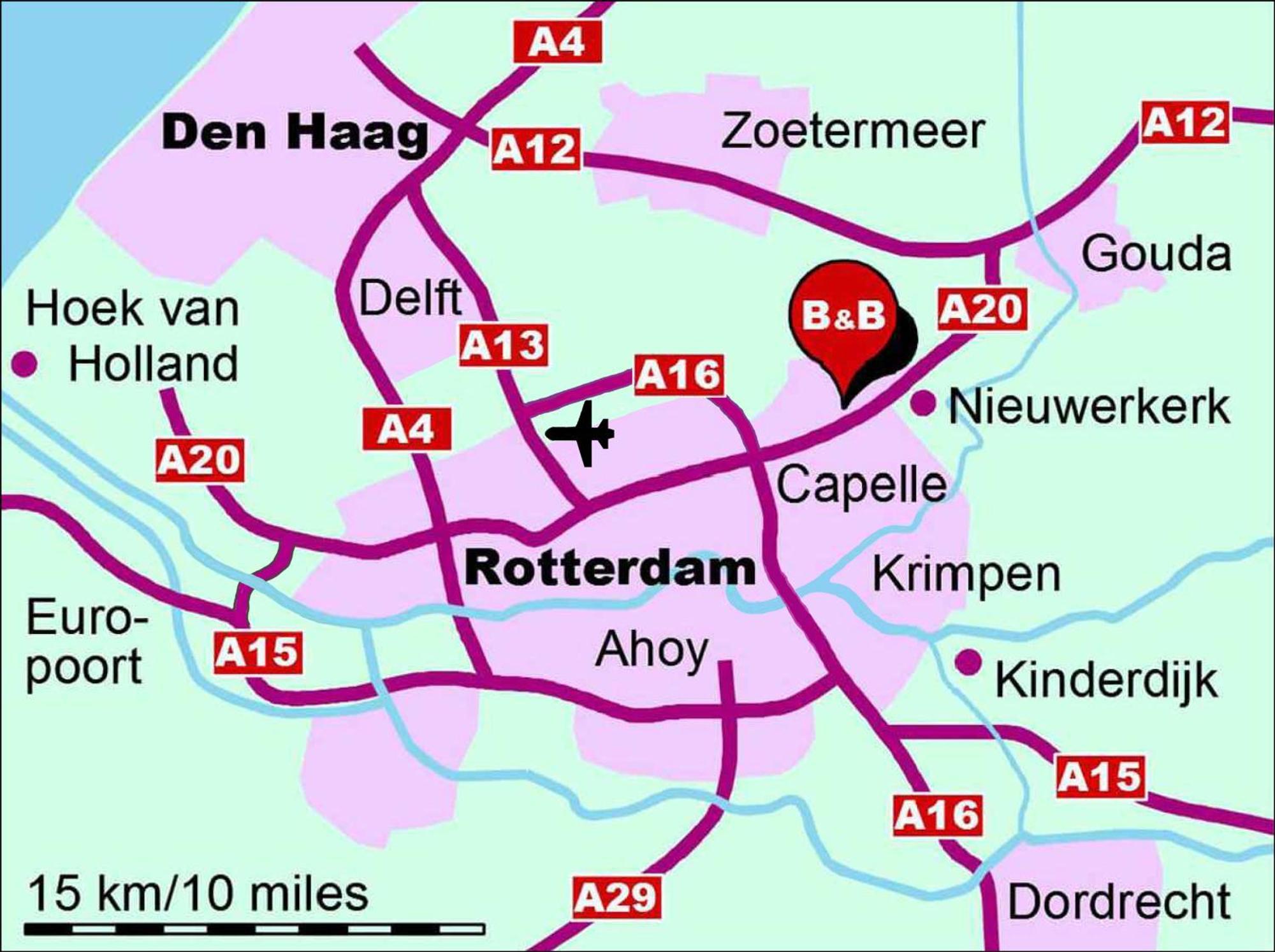 B&B Zevenkamp Rotterdam Eksteriør bilde